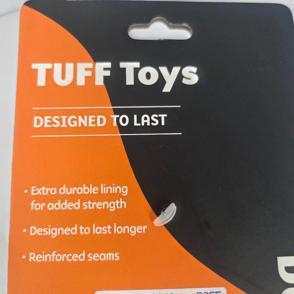 Tuff Toys Black Cat Skeleton Dog Toy 12 Inch Squeaky Plush Halloween New
